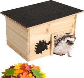 Produktbild von mucHome Igelhaus Igelhaus Winterfest Igelhotel mit