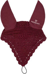 Produktbild von Mückenhaube für Pferde aus Baumwolle mit Nuckel Equestro