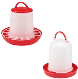 Produktbild von Mucola Futterspender und Hühnertränke Set - 3 kg