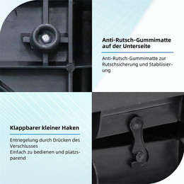 Produktbild von Mucola klappbare Hunderampe Teleskop Einstiegshilfe bis 90 kg - 1 Stk.