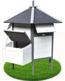 Produktbild von Mucola Kleintierkäfig Gefügelstall Hühnerhaus XXL 6-Ecken Freigehege