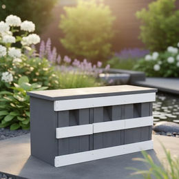 Produktbild von Mucola Nistkasten Nisthöhle 3 Nistkammern für Koloniebrüter Spatzenvilla Vogelhaus, drei getrennten Nistkammern, ideal zur gleichzeitigen Brut