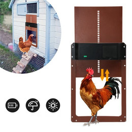Produktbild von MULISOFT Automatische Hühnerhaustür mit Lichtsensor wasserdicht