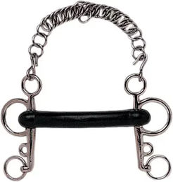 Produktbild von Mullen Pelham Gebiss für Pferde mit flexibler Gummibohle Sefton