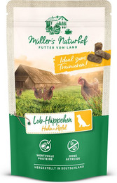 Produktbild von Müller’s Naturhof Lob-Häppchen Huhn und Apfel - 10 x 70 g