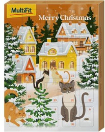 Produktbild von MultiFit Adventskalender für deine Katze - 180 g