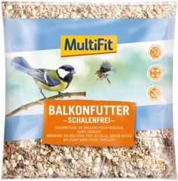 Produktbild von MultiFit Balkonfutter schalenfrei - 2,5 kg