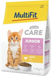 Produktbild von MultiFit Care Junior Trockenfutter Katze Huhn - 1,4 kg