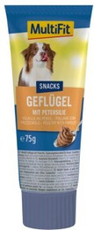 Produktbild von MultiFit Geflügelcreme mit Petersilie - 9 x 75 g