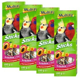 Produktbild von MultiFit Großsittich Sticks 4x2er Frucht
