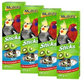 Produktbild von MultiFit Großsittich Sticks Kiwi - 4 x 2 Stk.