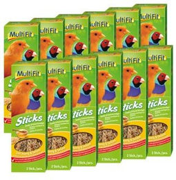 Produktbild von MultiFit Kanarien Sticks - 12 x 2 Stk.