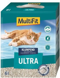 Produktbild von MultiFit Klumpstreu Ultra - 2 x 6 l