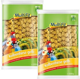 Produktbild von MultiFit Kolbenhirse gelb - 2 x 300 g