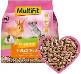 Produktbild von MultiFit Natur-Holzstreu - 4,4 kg