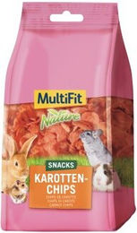 Produktbild von MultiFit Nature snacks Karottenchips 100 g