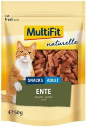 Produktbild von MultiFit naturelle Ente - 4 x 50 g