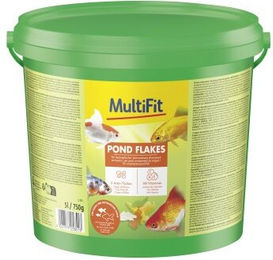 Produktbild von MultiFit Pond Flakes Teichzierfische 1 Liter 5 l