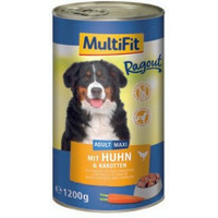 Produktbild von MultiFit Ragout Huhn und Karotten - 24 x 1,2 kg