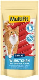 Produktbild von MultiFit Snackwürste Thunfisch 36x9 g