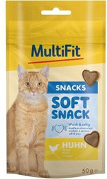 Produktbild von MultiFit Soft Snack 7x50g Huhn