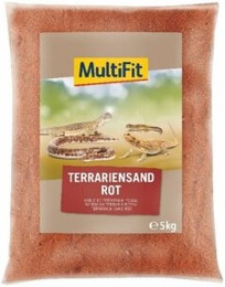 Produktbild von MultiFit Terrariumsand rot - 5 kg