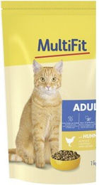 Produktbild von MultiFit Trockenfutter Katze Adult Huhn - 1 kg
