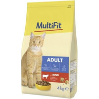 Produktbild von MultiFit Trockenfutter Katze Adult Rind - 4 kg