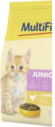 Produktbild von MultiFit Trockenfutter Katze Junior Huhn - 2 kg