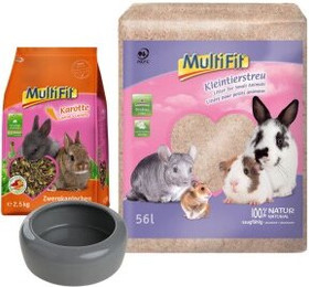 Produktbild von MultiFit Zwergkaninchen Geschenk-Set 3tlg.