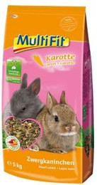 Produktbild von MultiFit Zwergkaninchenfutter mit Karotte - 5 kg
