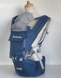 Produktbild von Multifunktionale Babytrage Hüftsitz Blau