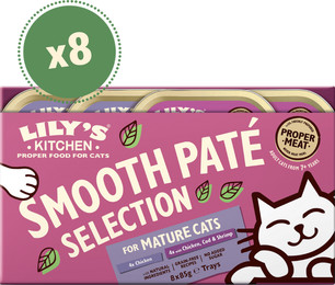 Produktbild von Multipack für ältere Katzen (8 x 85g) | Lily's Kitchen