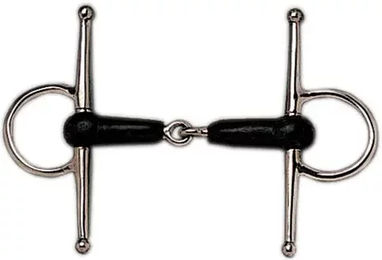 Produktbild von Mundstück für Englisch Pferd mit geteilter Gummikappe Sefton