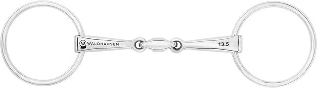 Produktbild von Mundstück für Pferd doppelt gebrochen Waldhausen