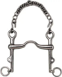 Produktbild von Mundstück für Pferd mit mittlerem Gurt, gleitenden Ästen Roldan S.S. Weymouth