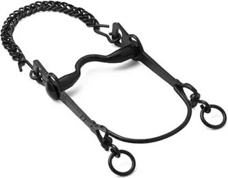Produktbild von Mundstück für Pferd Western mittlerer Griff Edelstahl Hispano Hipica