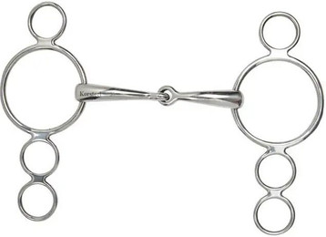 Produktbild von Mundstück für Pferde aus rostfreiem Stahl JP Korsteel