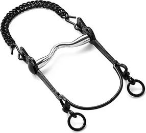 Produktbild von Mundstück für Westernpferde Edelstahl Hispano Hipica