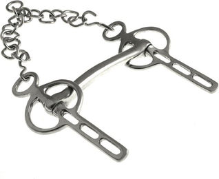 Produktbild von Mundstück Liverpool für Pferde mit Schiebegeln Umbria Equitazione