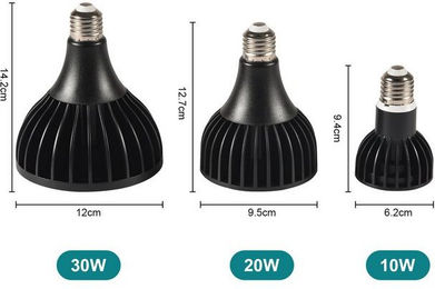 Produktbild von MUPOO LED Aquariumleuchte E27 3000K/6000K COB-LED 30W