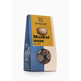 Produktbild von Muskatnuss ganz bio - 25 g