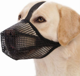 Produktbild von Mutig Maulkorb Hunde Weiches Netz Atmungsaktiv Verstellbar