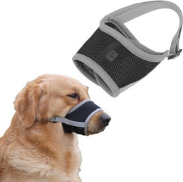 Produktbild von Mutig Nylon-Maulkorb für Hunde verstellbar