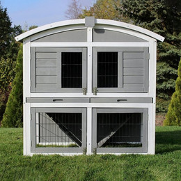 Produktbild von My Animal Kleintierstall XXL Hasenstall MH-33 Doppelstockhaus