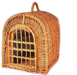 Produktbild von MyBer® Katzentransportbox aus Weide mit Verschluss