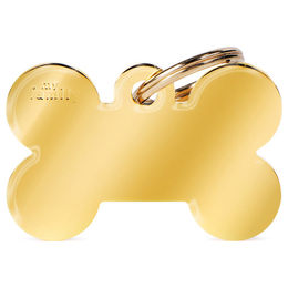 MyFamily Anhänger Basic Knochen vergoldetes Messing – Bild 1 von 4
