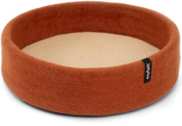 Produktbild von myfelt Hundekorb aus 100% reiner Schurwolle mit Inlay