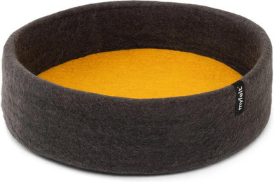 Produktbild von myfelt Kuno Schurwolle-Katzenkorb mit Inlay 40 x 13 cm