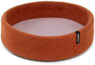 Produktbild von myfelt Lora Schurwolle-Katzenkorb mit Inlay